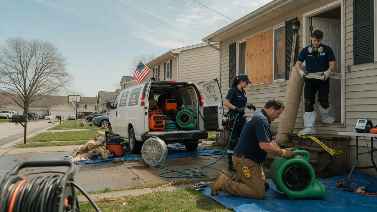 Water Damage Restoration in Spencer, OH near me